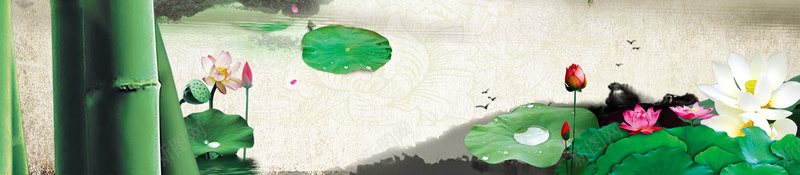 竹林古风海报背景psd设计背景_新图网 https://ixintu.com 古风 宣传 竹林 绿色 自然 海报 背景 卡通