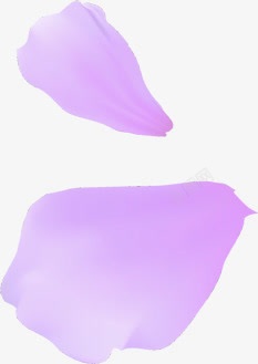 紫色梦幻滑板装饰素材