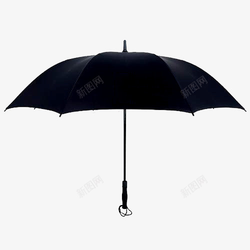 一把手动黑色雨伞psd免抠素材_新图网 https://ixintu.com 一把黑色雨伞 伞 雨伞 黑色