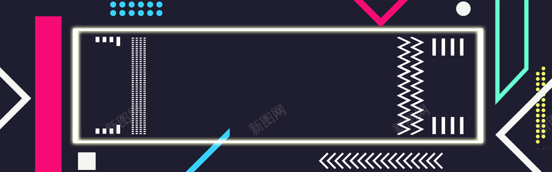 黑色简约大气banner背景psd设计背景_新图网 https://ixintu.com banner海报 banner海报背景 几何 大气 平面广告 广告背景 海报背景图片 背景