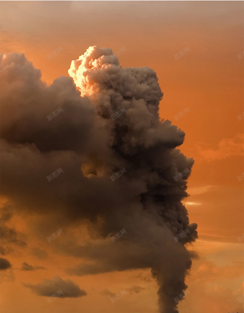 火山灰H5素材背景jpg设计背景_新图网 https://ixintu.com 火山爆发 海洋 灰尘 黄昏 H5素材