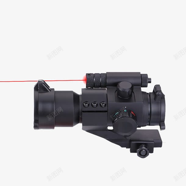 多功能狙击镜png免抠素材_新图网 https://ixintu.com 新款 狙击镜 远红外 黑色