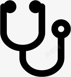 听诊器FontAwesomeicons图标png_新图网 https://ixintu.com stethoscope 听诊器