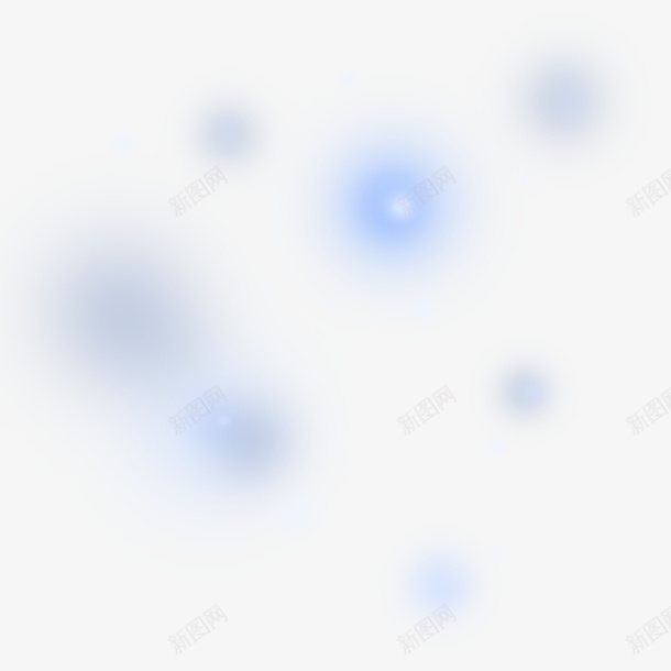 淡蓝色圆形光斑光效png免抠素材_新图网 https://ixintu.com 光效 光斑 圆形 淡蓝色