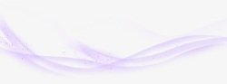 紫色手绘线条装饰素材