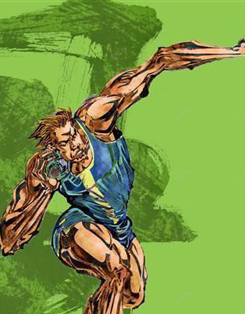 绿色手绘铅球运动背景图jpg设计背景_新图网 https://ixintu.com 手绘 比赛 绿色 质感 运动 铅球 纹理