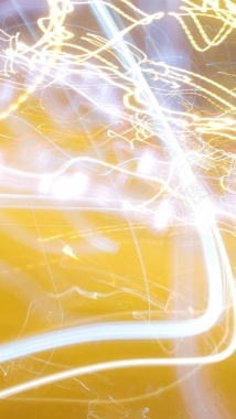 科技感黄色炫彩光效H5背景背景