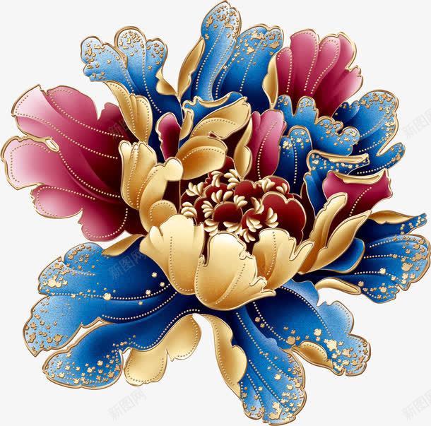 创意手绘质感花朵效果质感png免抠素材_新图网 https://ixintu.com 创意 效果 花朵 质感