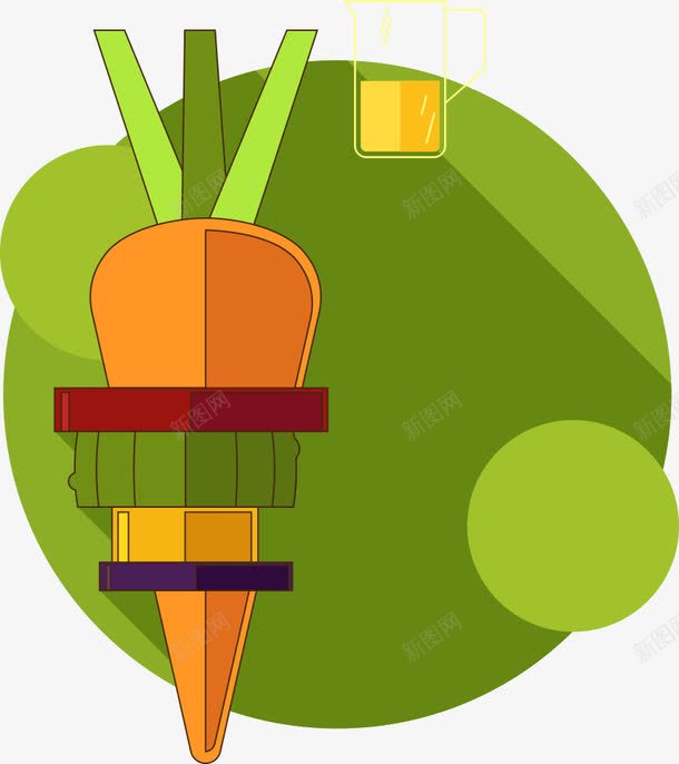 胡萝卜创意海报png免抠素材_新图网 https://ixintu.com 创意蔬菜 卡通蔬菜 有机蔬菜 矢量蔬菜 胡萝卜 蔬菜