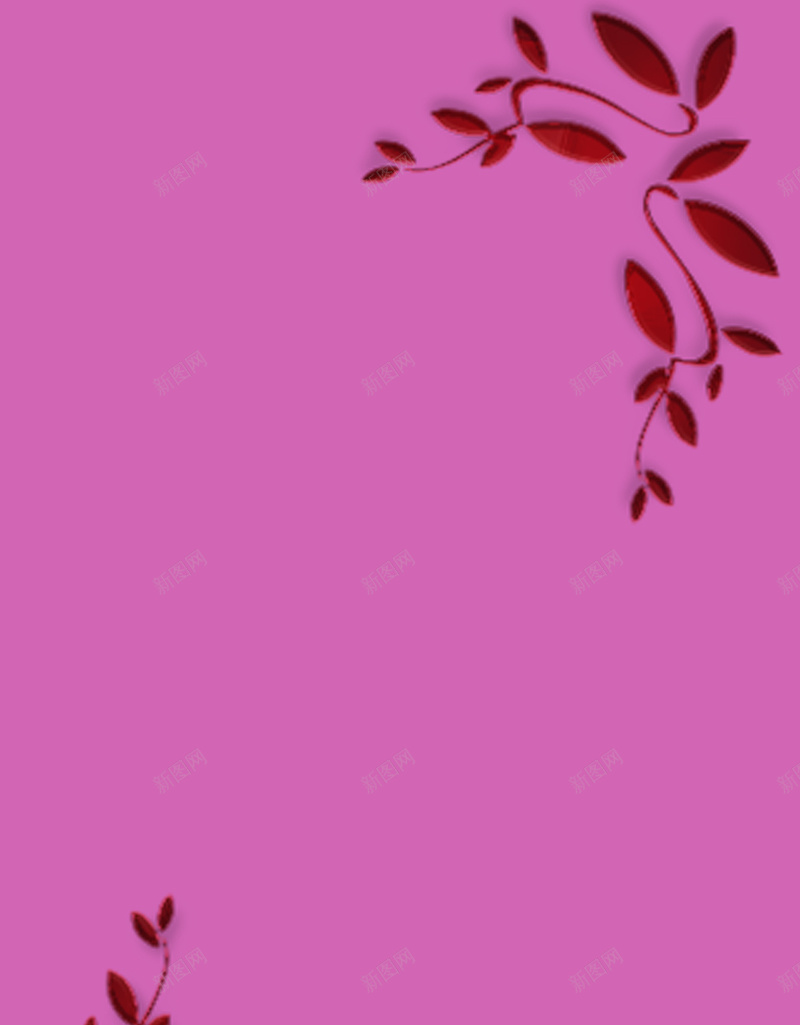 紫色花纹树叶h5背景背景图片免费下载 素材m Wzwauceua 新图网
