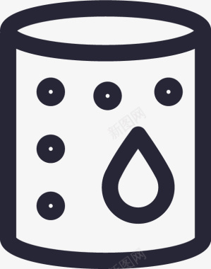 桶自洁图标图标
