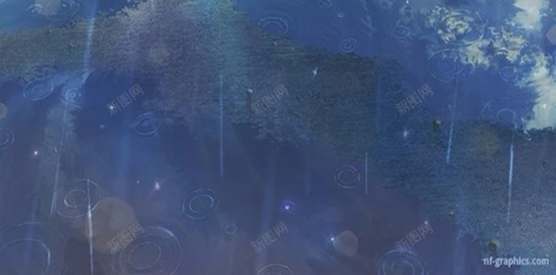 手绘女孩H5背景jpg设计背景_新图网 https://ixintu.com H5背景 云朵 倒影 天空 女孩 手绘图 白色 米黄色 蓝色 雨伞