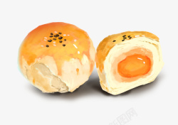 蛋黄酥海报蛋黄酥美食高清图片