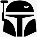 波巴费特StarWarsicons图标png_新图网 https://ixintu.com Boba Fett 波巴 费特