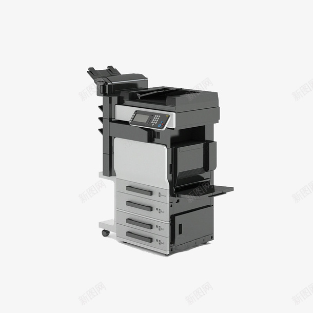 复式扫描仪psd免抠素材_新图网 https://ixintu.com 3D 复式 打印机 扫描仪