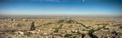 巴黎铁蓝天巴黎铁塔城市建筑背景高清图片