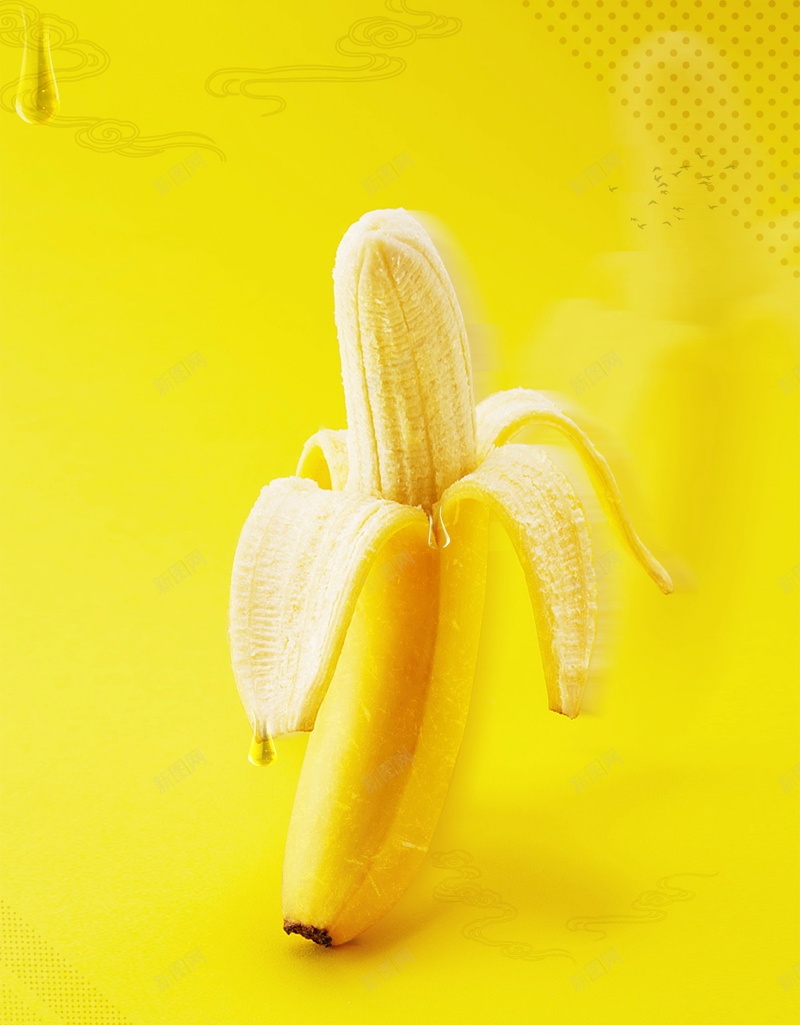 清新简约香蕉水果促销psd设计背景_新图网 https://ixintu.com 水果促销 绿色食品 美食促销 水果 香蕉 美味香蕉 新鲜水果 水果店 香蕉促销 平面设计 分层文件 源文件 高清