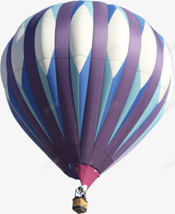 热气球旅游氢气球紫色减变png免抠素材_新图网 https://ixintu.com 减变 旅游 氢气球 热气球 空气球 紫色