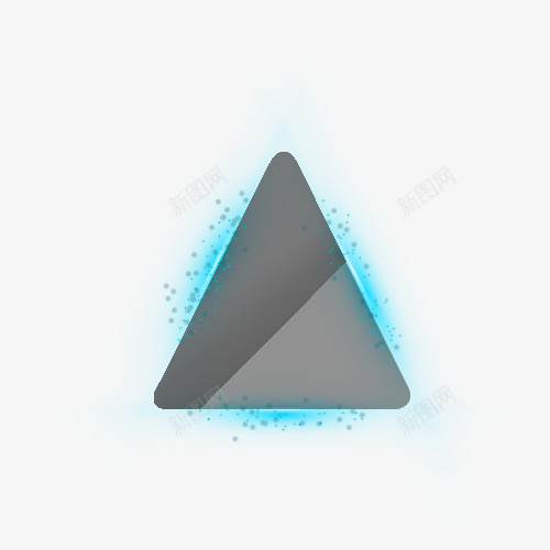三角形装饰图案png免抠素材_新图网 https://ixintu.com 三角形 不规则 灰色 蓝色
