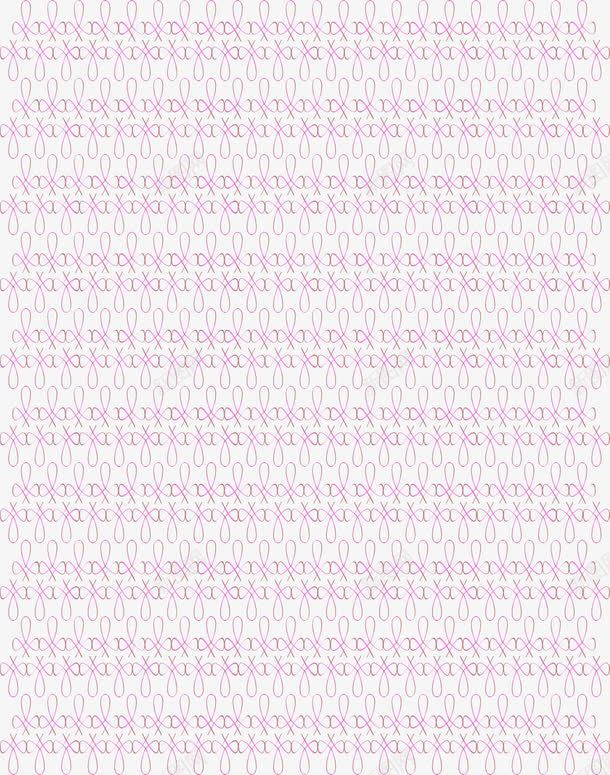 手绘粉色线条花纹png免抠素材_新图网 https://ixintu.com 粉色 线条 花纹