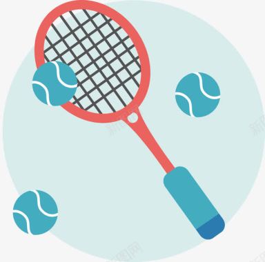网球运动健身logo图标图标
