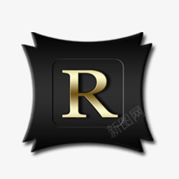 游戏金黑色和金色图标png免抠素材_新图网 https://ixintu.com Gold RocketDock 游戏 金