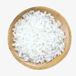 大米米煳大米米白色盘子高清图片