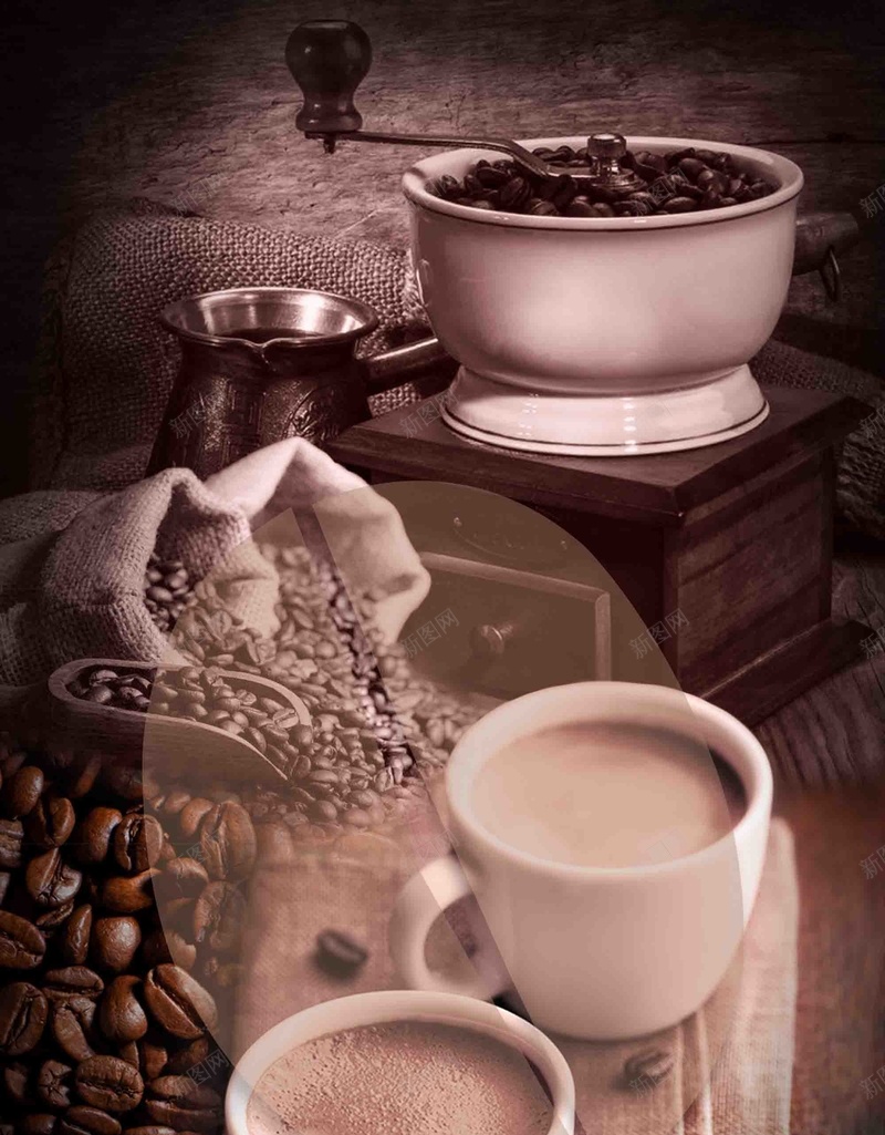 爱咖士咖啡海报背景模板psd设计背景_新图网 https://ixintu.com 咖啡豆 咖啡馆 咖啡 海报 背景 西餐厅 饮品 活动 宣传 促销