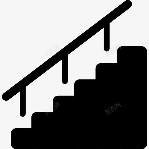 楼梯把手图标png_新图网 https://ixintu.com 健康 台阶 建筑 楼梯 运动 锻炼