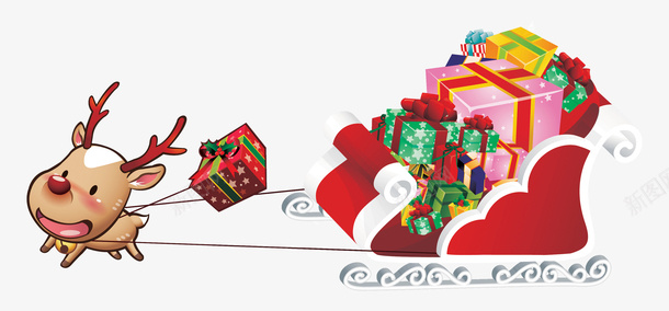 圣诞装饰片png免抠素材_新图网 https://ixintu.com 卡通图案 圣诞 圣诞促销 圣诞装饰素材