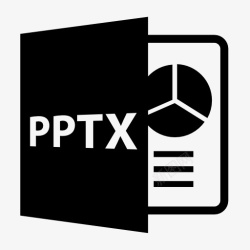 PPTX格式pptx格式文件图标高清图片