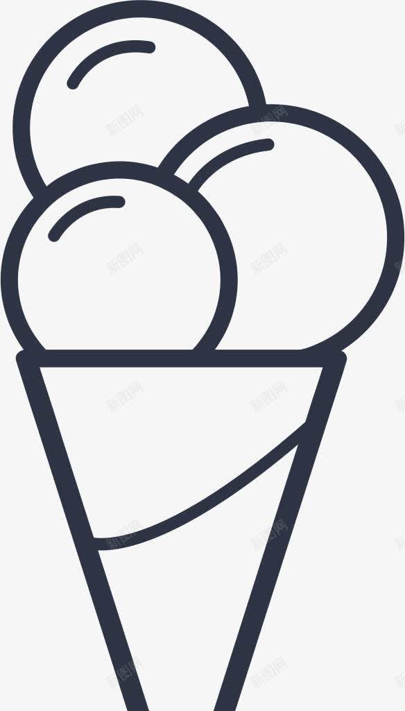 冰奶油Summericons图标png_新图网 https://ixintu.com cream ice 冰 奶油