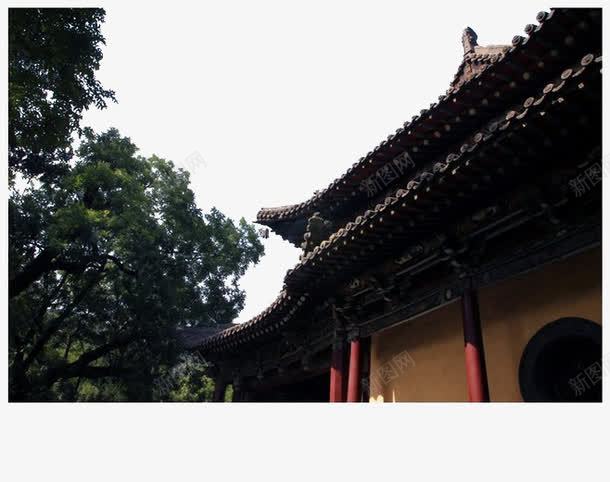 陕西晋祠树丛中的偏殿png免抠素材_新图网 https://ixintu.com 庙宇 摄影 晋祠 树丛 陕西