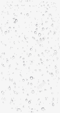 滴水水滴水透明水珠贴高清图片