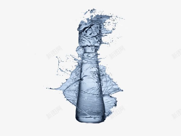 液态玻璃视觉艺术png免抠素材_新图网 https://ixintu.com 创意 摄影 水 液态 玻璃 艺术 视觉