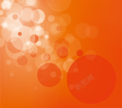 橙色商业素材欧式浪漫唯美商业画册矢量背景高清图片