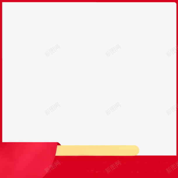 红色主图营销框png免抠素材_新图网 https://ixintu.com 主图 主图背景框 促销 图形框 红色 营销框