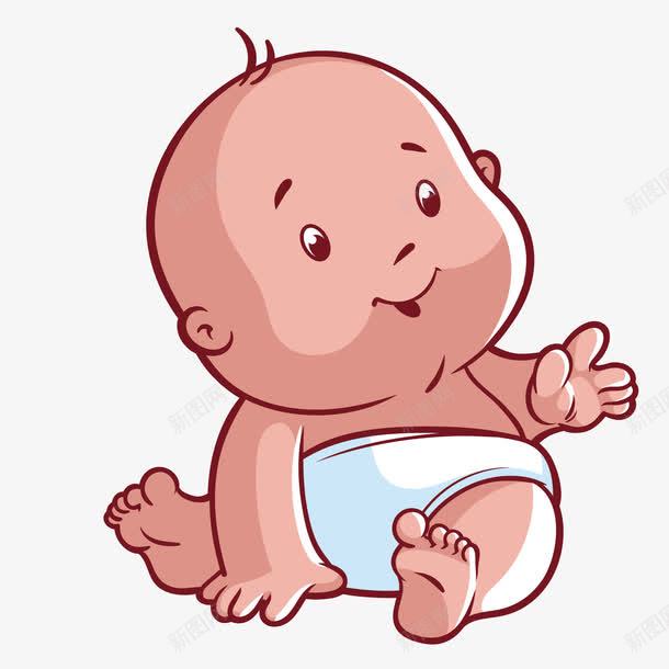 可爱婴儿png免抠素材_新图网 https://ixintu.com 专注 婴儿尿布 表情