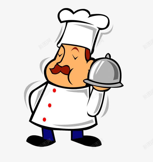 手绘卡通厨师png免抠素材_新图网 https://ixintu.com 卡通厨师 厨师 手绘图案