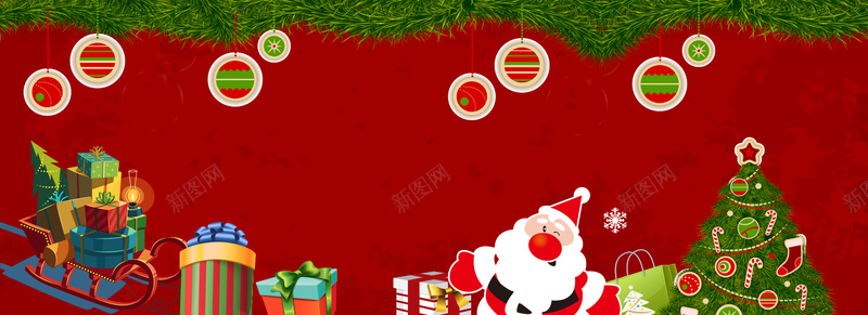 圣诞节红色促销电商海报背景psd设计背景_新图网 https://ixintu.com 圣诞节 红色 挂饰 圣诞老人 圣诞树 礼物 大礼包 圣诞球 雪花 圣诞海报 背景