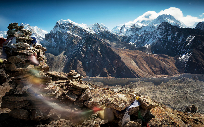 西藏人文风景9jpg设计背景_新图网 https://ixintu.com 山水 天空 自然 深邃