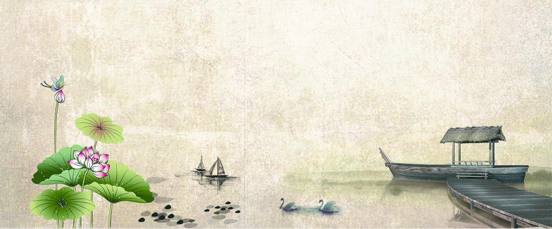 中国古典水墨背景背景