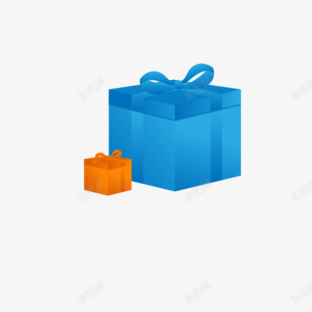 盒子礼盒蓝色盒子png免抠素材_新图网 https://ixintu.com 小礼盒 盒子 礼盒 蓝色盒子 蓝色蛋糕盒