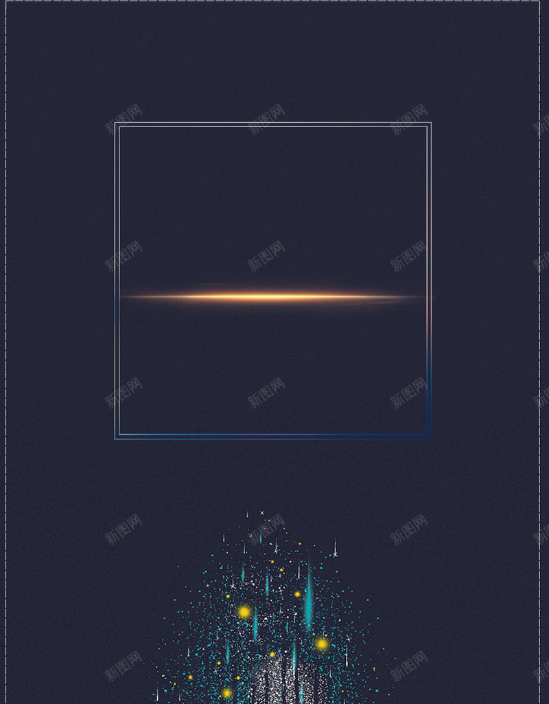 嗷叫的动物H5素材背景psd设计背景_新图网 https://ixintu.com 蓝色背景 光线 动物 孤独 方框 嗷叫 H5素材 PSD背景