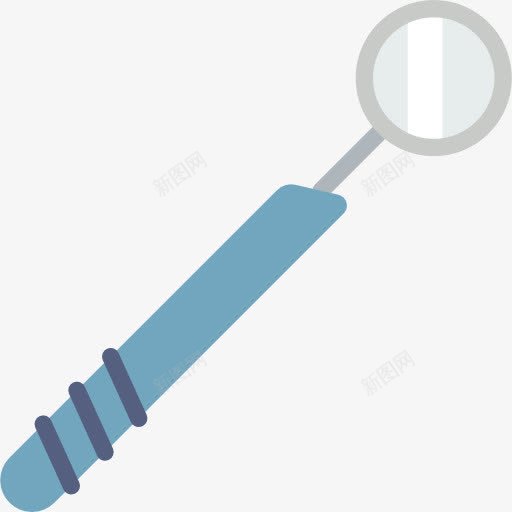 镜图标png_新图网 https://ixintu.com 医疗 卫生保健 咽喉镜 器皿 工具 镜子