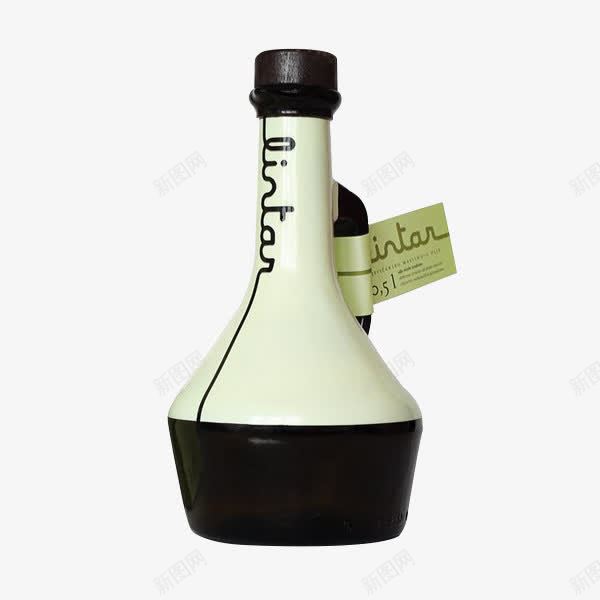 酒水包装png免抠素材_新图网 https://ixintu.com 产品实物 创意 圆头 黑白