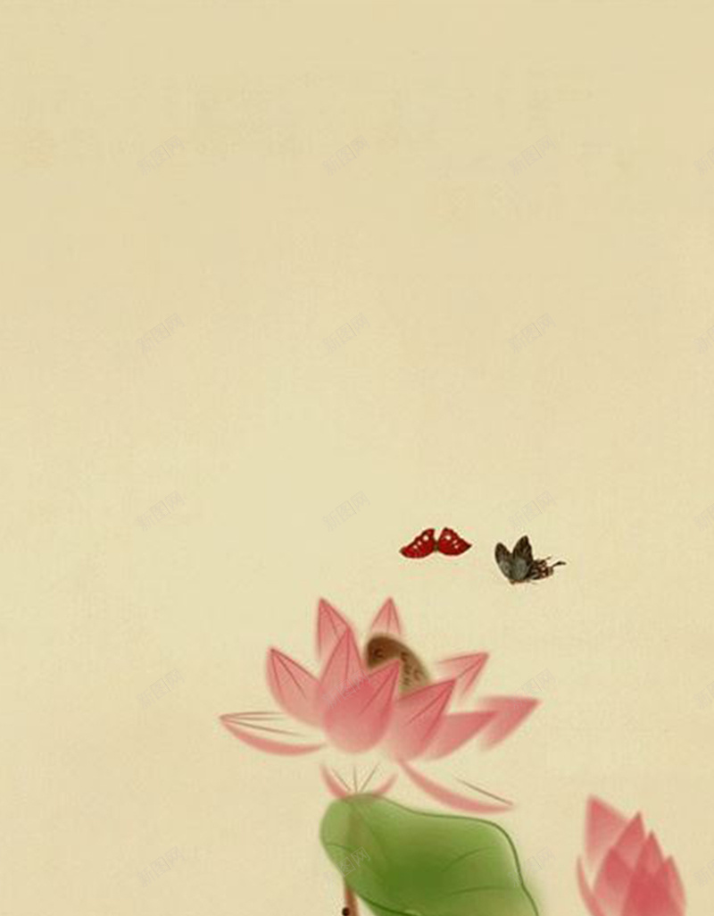 文艺古典H5图jpg设计背景_新图网 https://ixintu.com 古典 古风 小清新 文艺 文艺古风H5素材 清新 简约