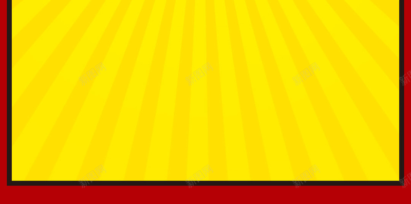 黄色背景上的红旗H5素材背景psd设计背景_新图网 https://ixintu.com H5素材 PSD背景 影子 红旗 边框 阴影 飘扬 飘扬框 黄色背景