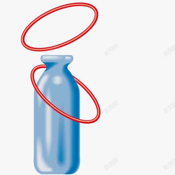容器瓶子png免抠素材_新图网 https://ixintu.com 工具 形状 手绘 模型 立体