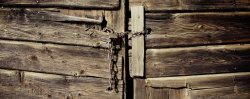 木门球锁复古木门背景高清图片